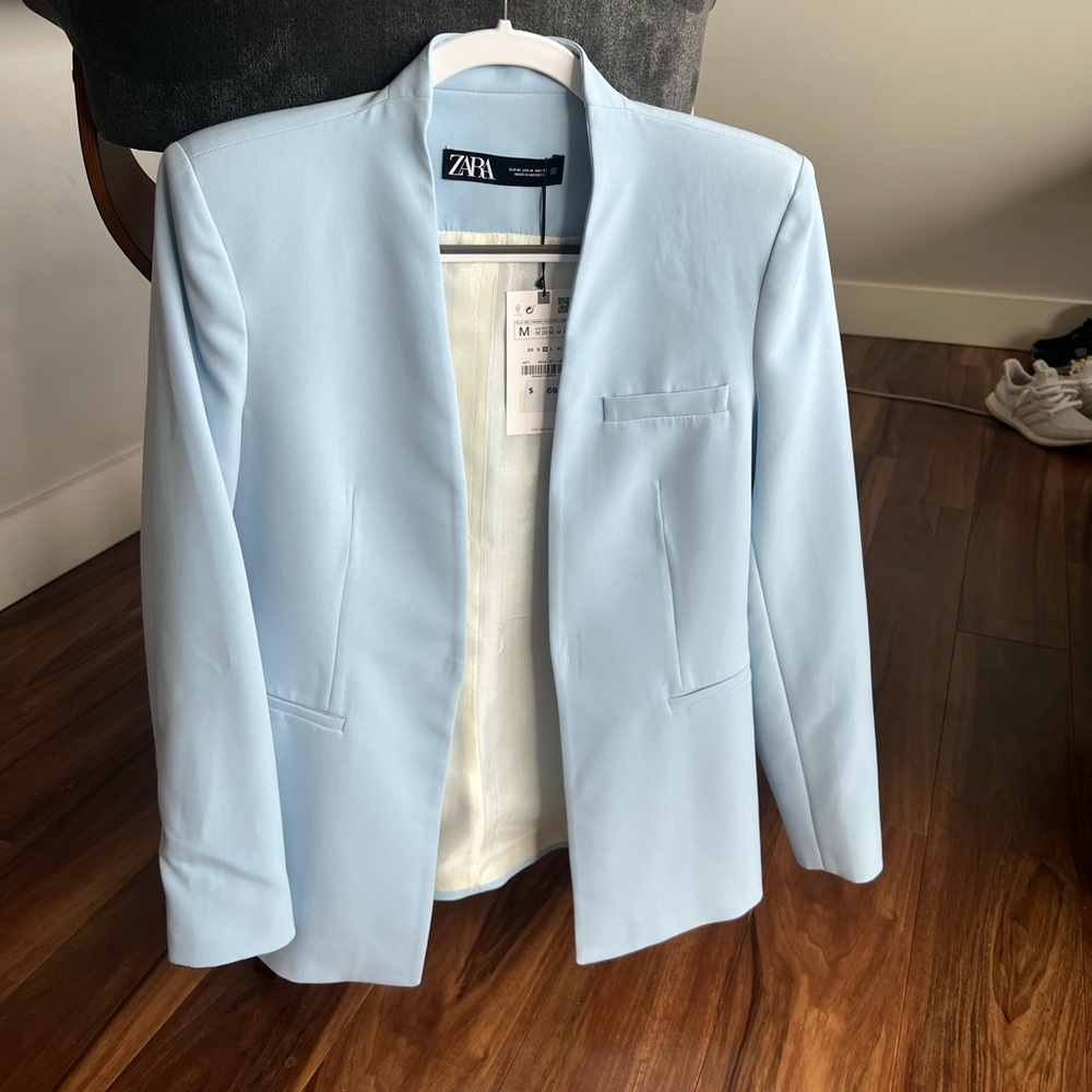Light Blue Zara Blazer (Princess of Wales “Cathrine” style).